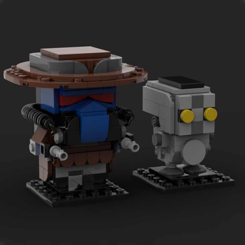 Kids Toys Cad Block - 335 Piezas MOC Cad Bane Todo