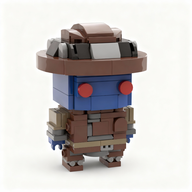 Kids Toys Cad Block - 181 Piezas MOC Cad Bane Brickheadz,