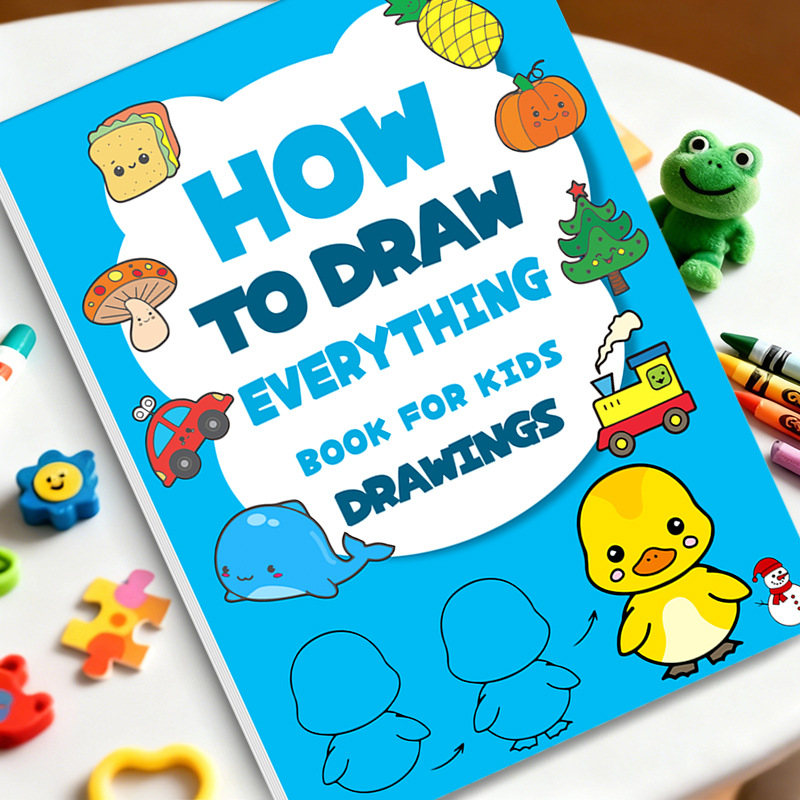 Kids Toys Drawing Easy - Libro de dibujo paso a paso