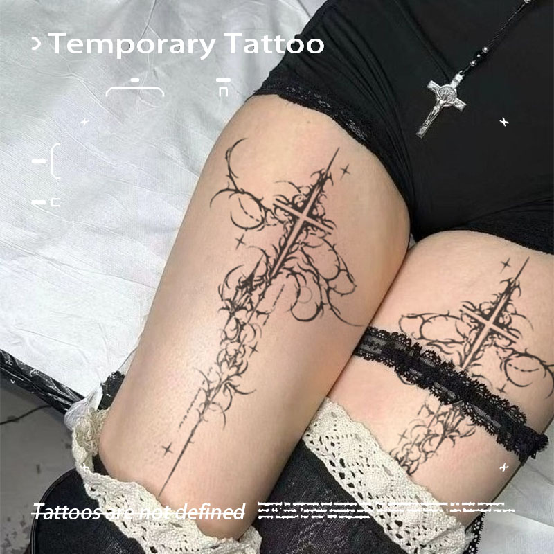 Kids Toys Low Price - Tatuajes Temporales de Espinas Oscuras, Pegatinas