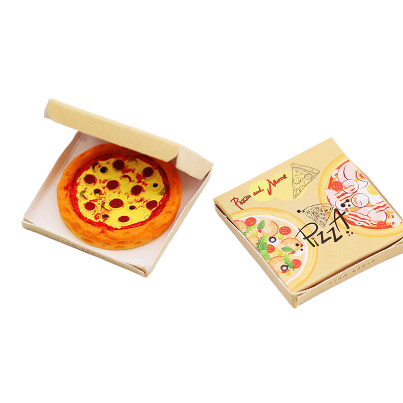 Kids Toys Box - 1 Juego de Pizza en miniatura