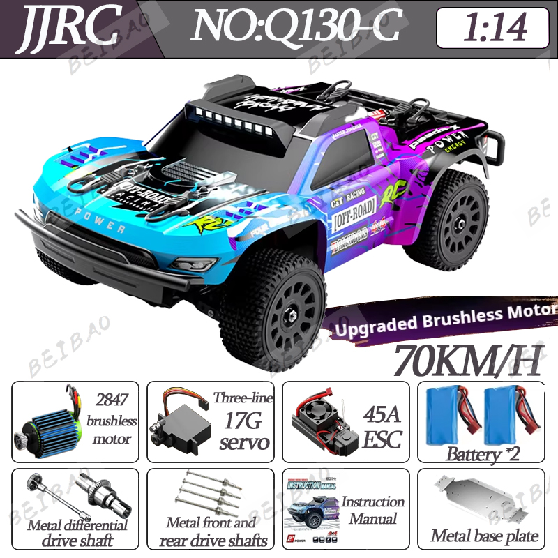 Kid Toys And More - JJRC Q130 Q130-C 70 KM/H 4WD
