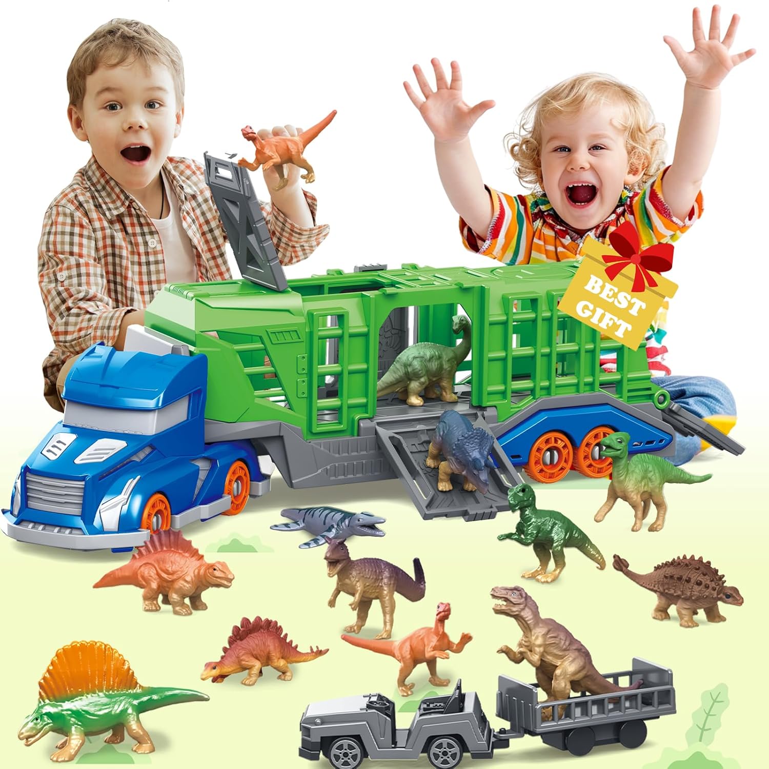 Juego de Juguetes de Vehículos - Kids Toys Dinosaur reseña y precio