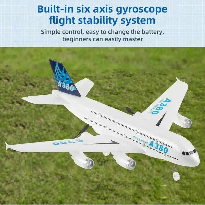 2,4G RC A380 avión de espuma g - Kid Toys And More reseña y precio