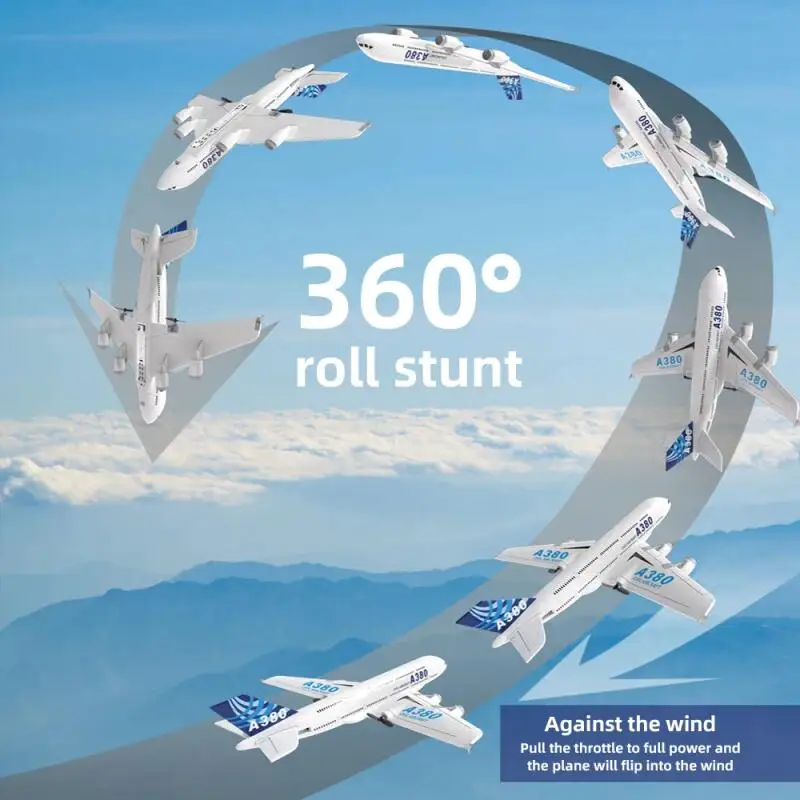 2,4G RC A380 avión de espuma g - Kid Toys And More reseña y precio