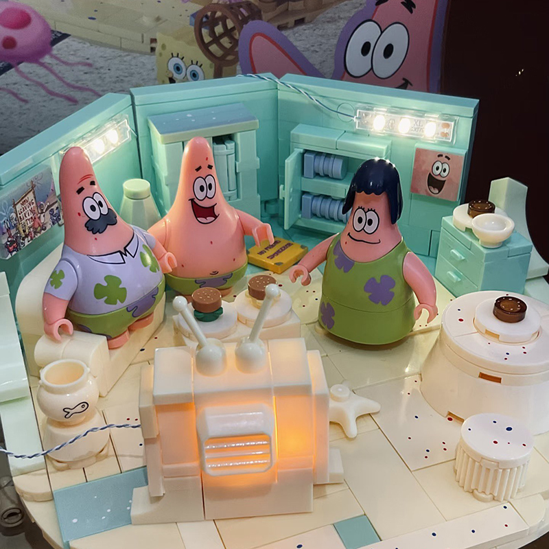 Bob Esponja Patrick Star Rock  - Kids Toys Box reseña y precio
