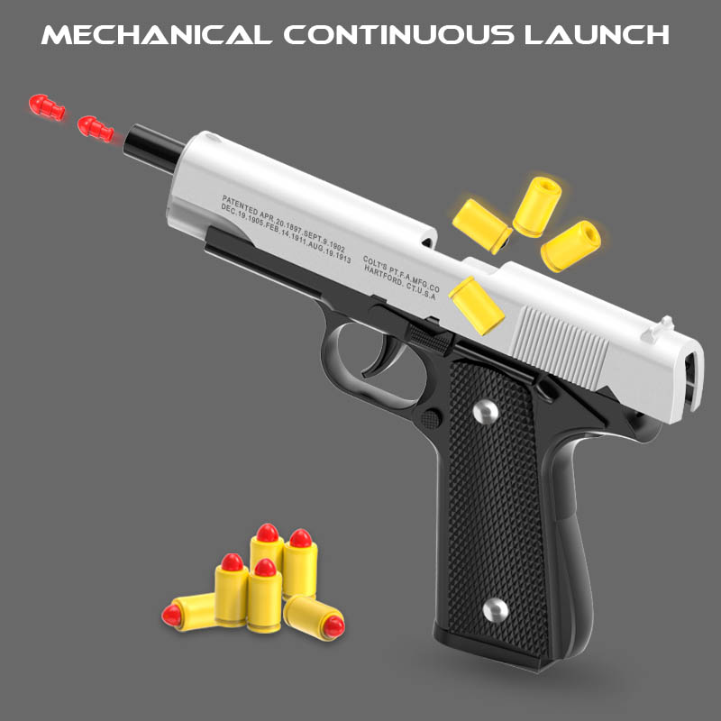 Pistola de juguete M1911 Colt, - Catapult Launcher Toy reseña y precio