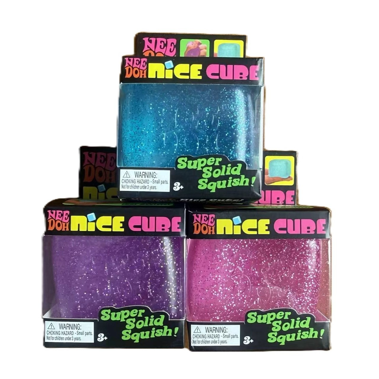 Schylling Nee Doh Glitter Cube - Kids Toys Box reseña y precio