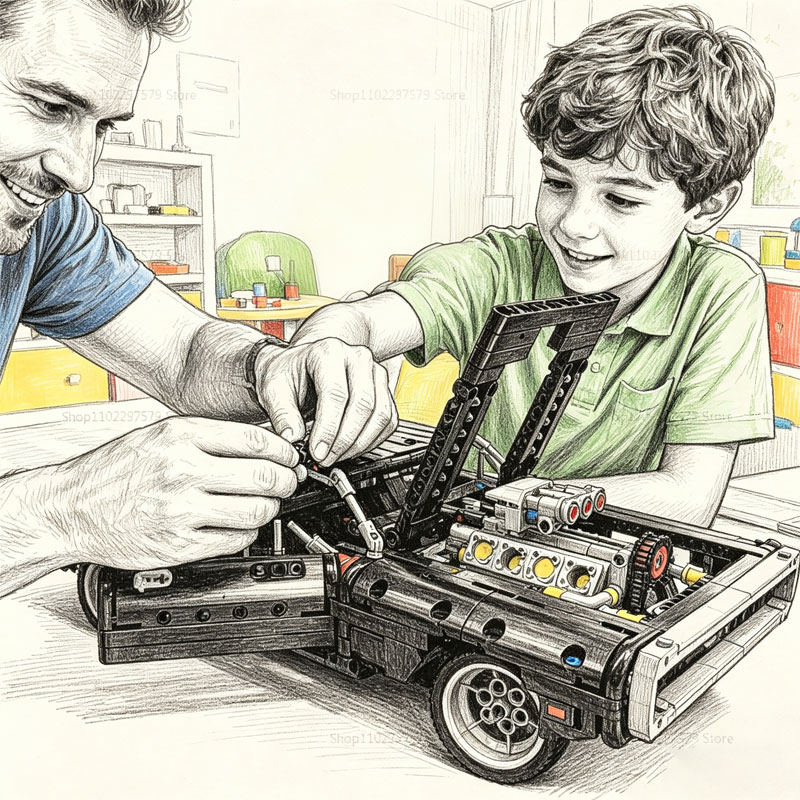 Bloques de Construcción Serie  - Kids Toys Delivery Today reseña y precio