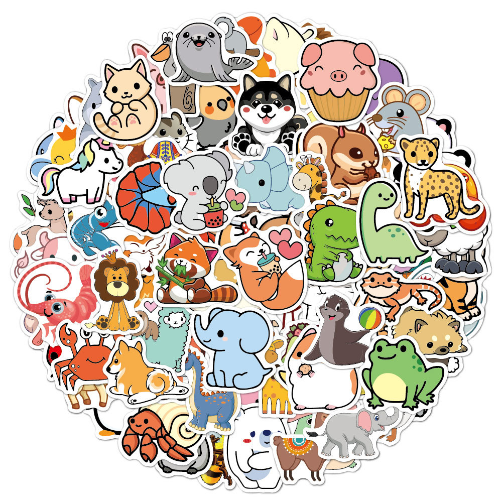 100 Uds. Pegatinas divertidas  - Kids Toys Logo reseña y precio