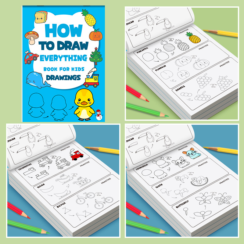 Libro de dibujo paso a paso pa - Kids Toys Drawing Easy reseña y precio
