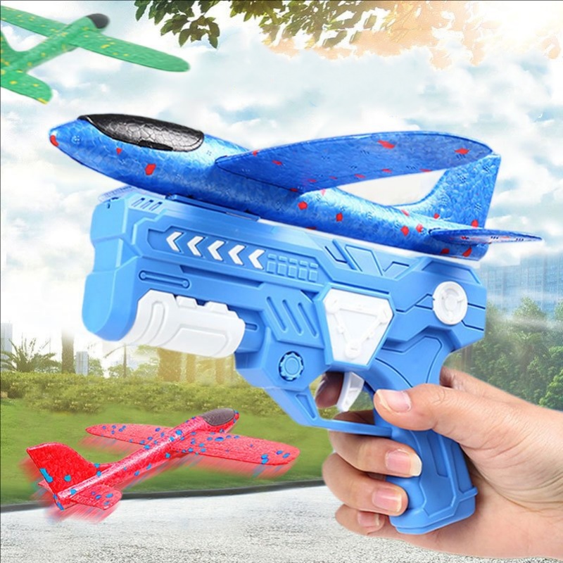 Avión de espuma brillante, lan - Catapult Launcher Toy reseña y precio