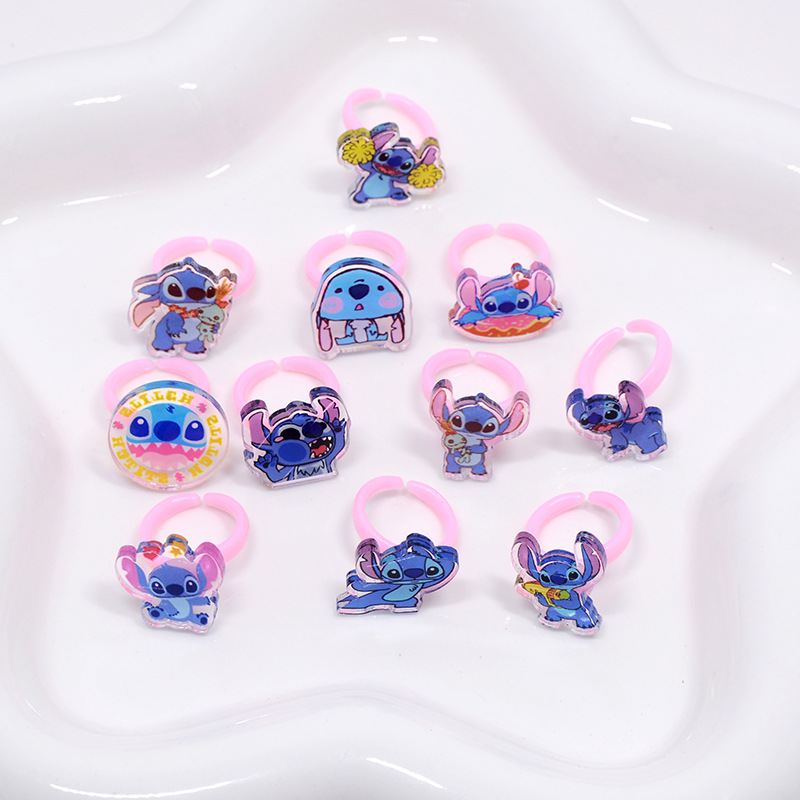 Anillo Acrílico de Stitch, 10/ - Kids Toys Usa reseña y precio