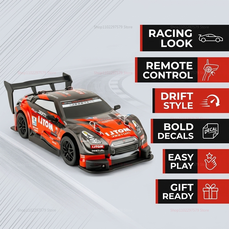 Coche de Carreras a Control Re - Kid Toys And More reseña y precio