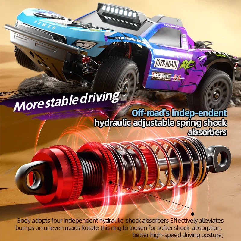 JJRC Q130 1:16 70 KM/H 4WD RC  - Kid Toys And More reseña y precio
