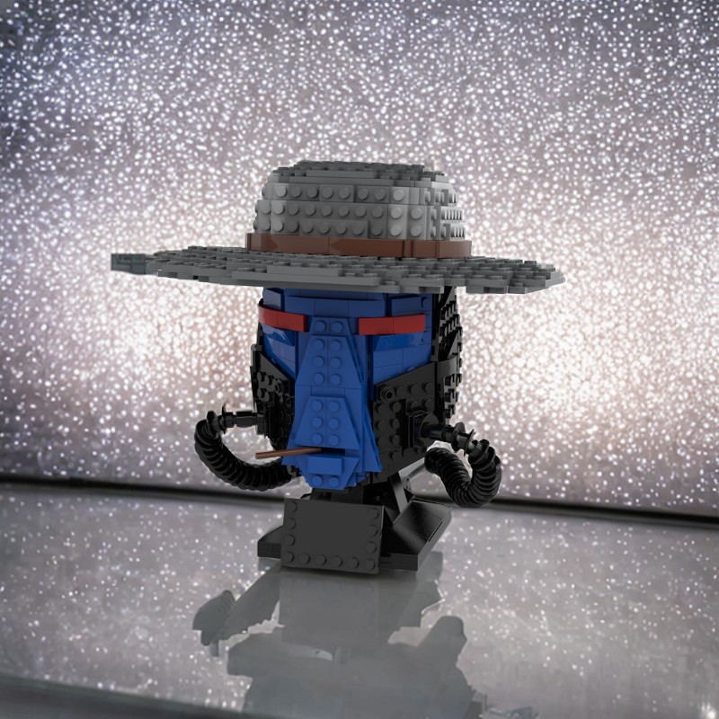 598 piezas MOC Cad Bane Helmet - Kids Toys Cad Block reseña y precio